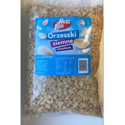 Abonuss orzeszki ziemne smażone niesolone, torebka 2500g