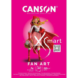 Blok rysunkowy A4 20k 250g XSmart Fun Art