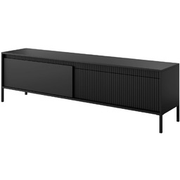 Czarna szafka RTV Senso E 187 2D