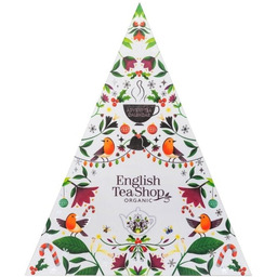 Kalendarz adwentowy English Tea Shop Biała Choinka 25x2g