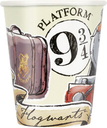 Kubeczki urodzinowe Harry Potter - 266 ml -