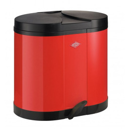 Wesco Kosz na śmieci czerwony 2x15l BETA