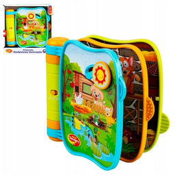 DUMEL INTERAKTYWNA MUZYCZNA KSIĄŻECZKA ROZŚPIEWANE ZWIERZĄTKA JĘZYK POLSKI