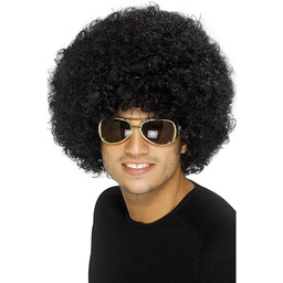 Smiffys Peruka afro, 70 sztuk, czarna, 120 g