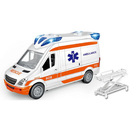 Ambulans Karetka Pogotowia Auto Z Dźwięk Pogotowie Otwierane