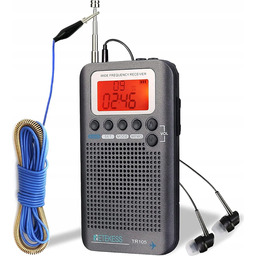 Retekess TR105 Airband Radio Przenośne, krótkofalowe, Fm Am
