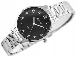 Zegarek Damski Albatross Mirage ABBC02 (za538d) silver/black II