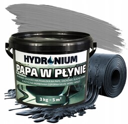 Hydronium Papa W Płynie 3 Kg Szary Wodoodporna