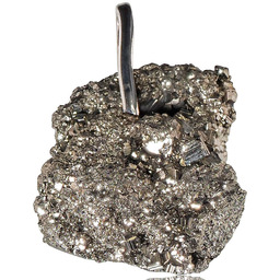 Piryt Wyjątkowy Wisiorek Srebro 925 Unikat