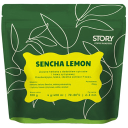 Herbata zielona STORY tea Sencha Lemon 100g