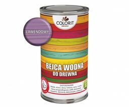 COLORIT Bejca wodna do drewna LAWENDOWY 500ML