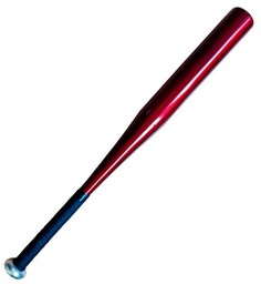 Aluminiowy kij baseballowy bat 30 cale czerwony