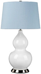 Lampa stołowa Isla Polerowany nikiel ISLA-PN-TL-BLUE - Elstead