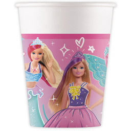 Kubeczki urodzinowe Barbie - 200 ml - 8