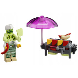 Minifigurka LEGO Hidden Side Chef Enzo + tasak