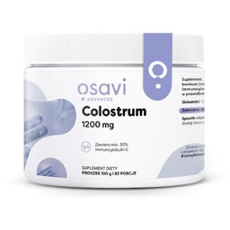 OSAVI Colostrum 1200 mg proszek, 100 g KRÓTKA