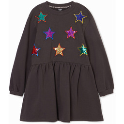 Sukienka gwiazdy bluza z kapturem