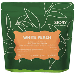 Herbata biała STORY tea White Peach 80g