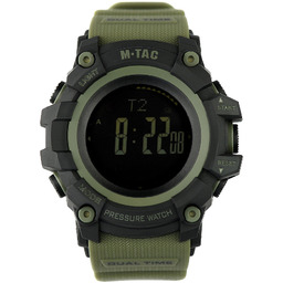 Zegarek taktyczny M-TAC Adventure Czarny/Oliwkowy (50005001)