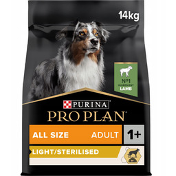 Pro Plan Light Sterilised karma dla psa jagnięcina