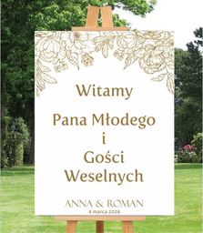Plansza powitalna - Złoty Glamour
