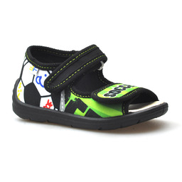 Sandałki dziecięce 3F Bambino Zielone Soccer