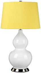 Lampa stołowa Isla Polerowany nikiel ISLA-PN-TL-YELLOW - Elstead