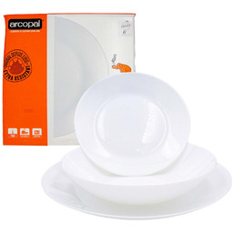 Komplet obiadowy Zelie 18el 6osób Arcoroc Luminarc