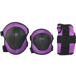 NILS EXTREME Zestaw ochraniaczy H110 Fioletowy (rozmiar XS)