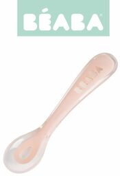 Beaba Łyżeczka silikonowa 8m+ pink 913425