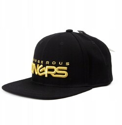 Czapka Dangerous DNGRS Gold Snapback czarny z pros