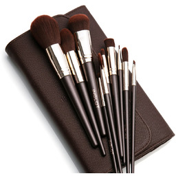 Inglot, Zestaw pędzli w etui Chocolate
