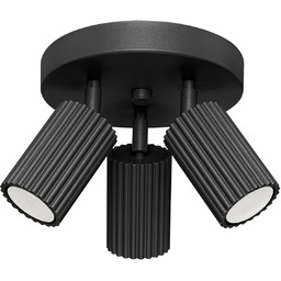 Plafon KARBON 3P czarny SL.1582 - Sollux