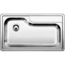 BLANCO Zlewozmywak Plenta 514029 Srebrny