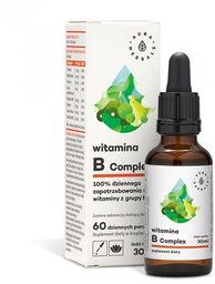 Witamina B Complex, Krople, Aura Herbals, 30ml