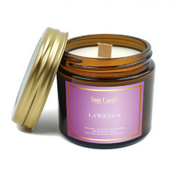 Your Candle Świeca sojowa z drewnianym knotem lawenda