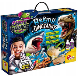 Crazy Science Rekiny I Dinozaury, Lisciani