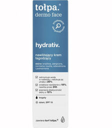 Tołpa Dermo Face Hydrativ, nawilżający krem łagodzący, SPF