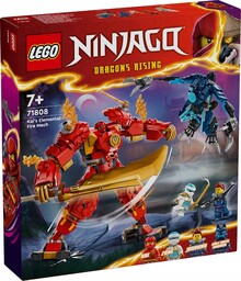Lego Ninjago 71808 Mech Żywiołu Ognia Kaia 7+
