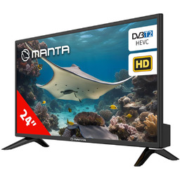 Telewizor LED Manta 24LHN124D 24'' HD Ready czarny