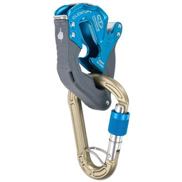 CLIMBING TECHNOLOGY Przyrząd asekuracyjny CLICK UP PLUS-Niebieski