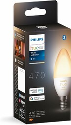 Philips Hue White E14 Candle Single Pack Filament
