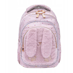 Plecak Szkolny Astrabag Fluffy Bunny Królik Z Uszami