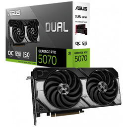 Karta VGA Asus GeForce RTX 5070 DUAL-RTX5070-O12G OC