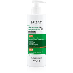 Vichy Dercos szampon przeciwłupieżowy z odżywką 2w1 390ml