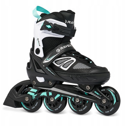 Rolki Regulowane Raven Advance Black/Mint 35-39
