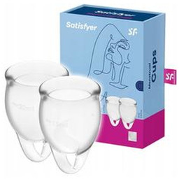 Satisfyer Feel Confident Menstrual Cup zestaw kubeczków menstruacyjnych