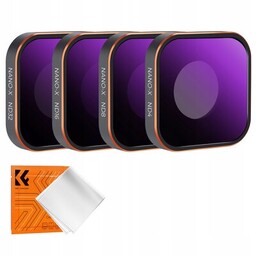 K&F CONCEPT Zestaw filtrów SB9521 do GoPro Hero