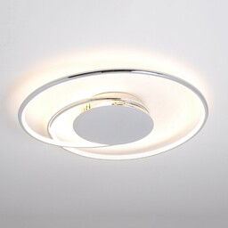 Lampy sufitowe Lindby, Joline, metaliczny, salon, metal, nowoczesny