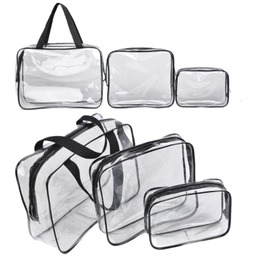 Kosmetyczka 3 Szt. Przezroczysta